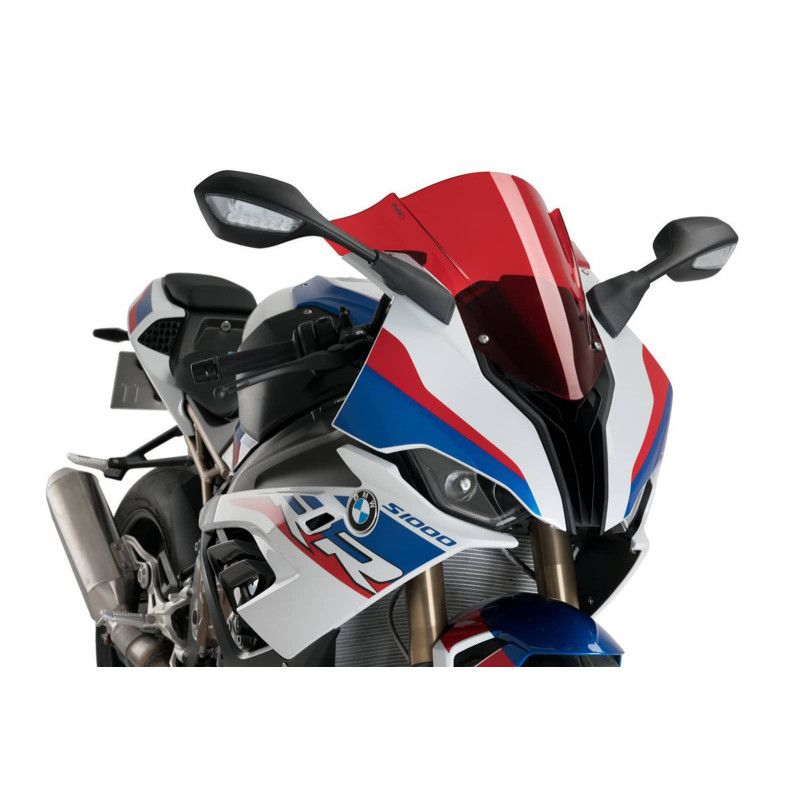 Pare-brise Puig Z-Racing pour BMW S1000 RR 2023-2024 Rouge