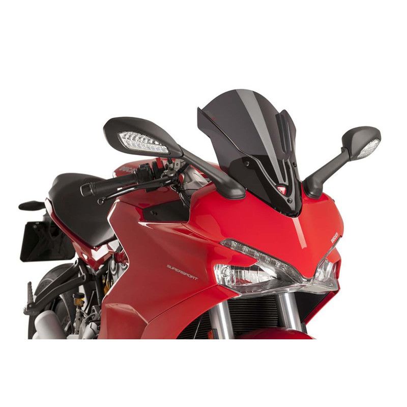 Puig Z-Racing Windshield for Ducati Supersport 939 17-21 Dark Smoke