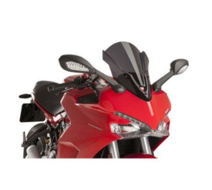 Puig Z-Racing Windshield for Ducati Supersport 939 17-21 Dark Smoke