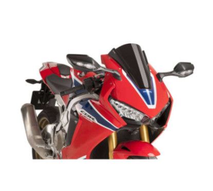 Puig Z-Racing Windschutzscheibe fur Honda CBR1000RR SP Fireblade 17-19 Schwarz