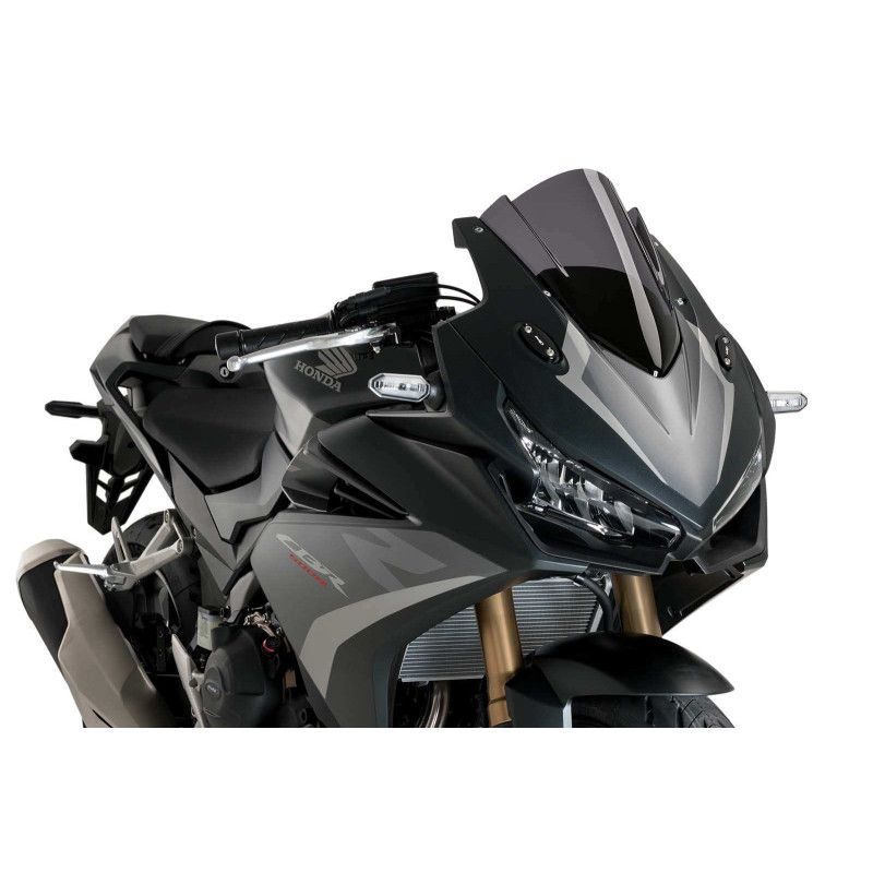 Puig Z-Racing Windshield for Honda CBR500R 22-23 Dark Smoke