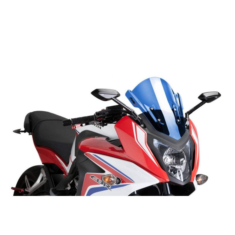 Puig Z-Racing Windshield for Honda CBR650F 17-18 Blue