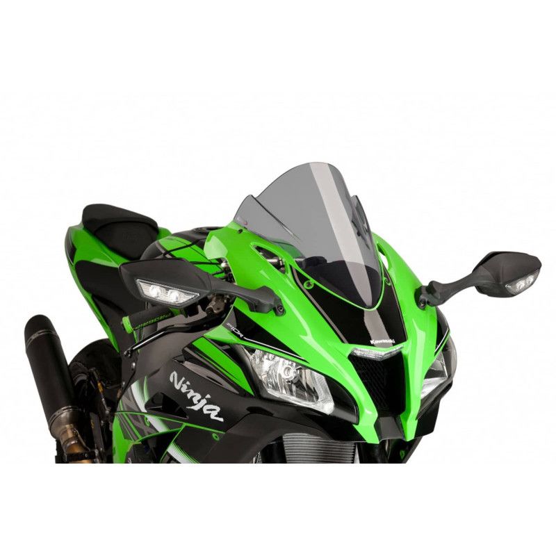 Bulle Puig Z-Racing pour Kawasaki ZX-10RR 19-20, fumee claire