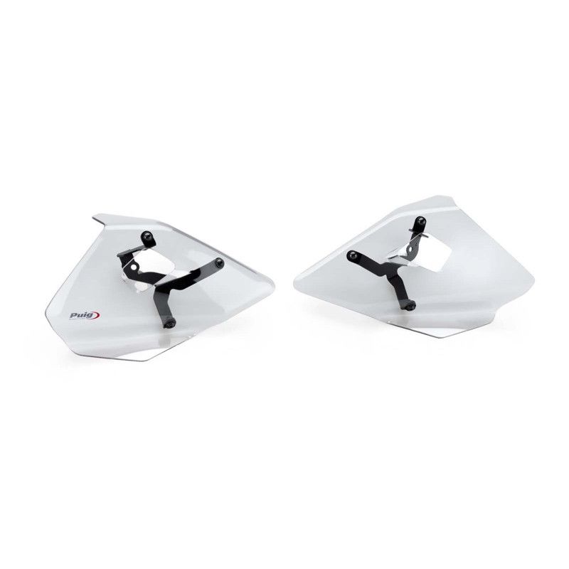 Deflecteur lateral superieur Puig pour BMW R1200GS 2016 transparent