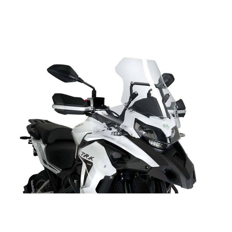 puig deflettori anteriori maggiorati benelli trk 502 x 21-25 trasparente