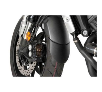 Puig front fender extension Benelli Leoncino Trail 21-25 matt black