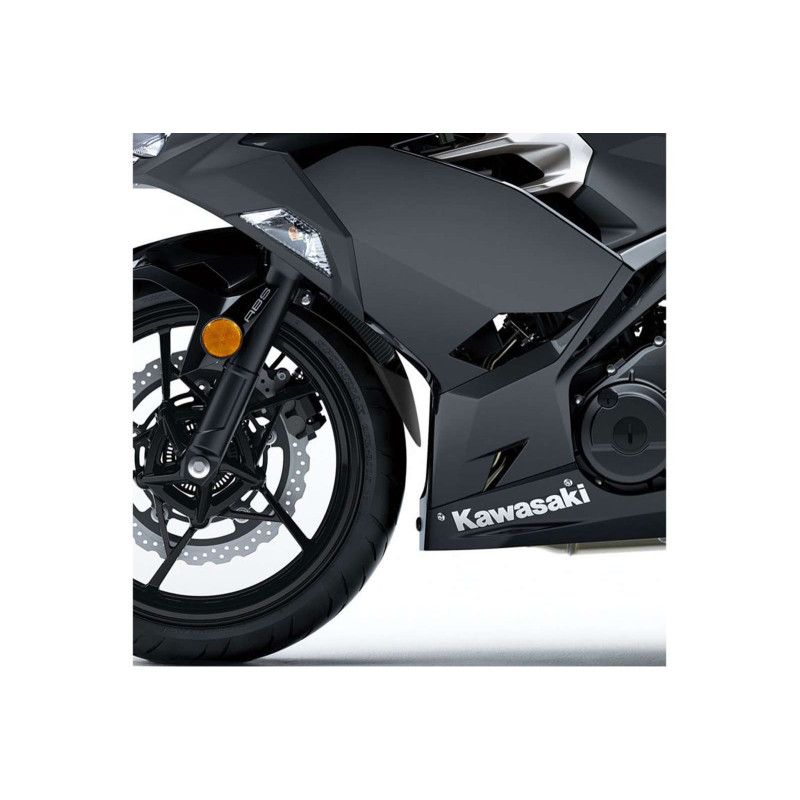 Extension de garde-boue avant Puig Kawasaki Ninja 400 23-24 noir mat