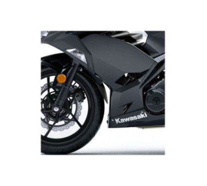 puig estensione parafango anteriore kawasaki ninja 400 23-24 nero opaco