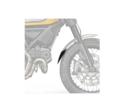 Puig Kotflugelverlangerung vorne fur Ducati Scrambler Classic 17-18 mattschwarz