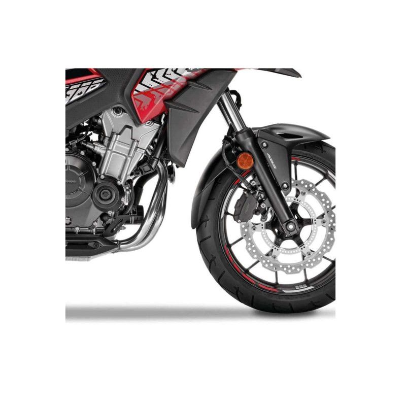 Extension de garde-boue avant Puig pour Honda CB500X 17-18 Noir Mat