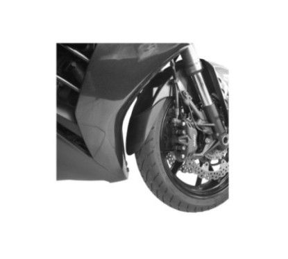 puig estensione parafango anteriore per kawasaki zzr1400 08-11 nero opaco