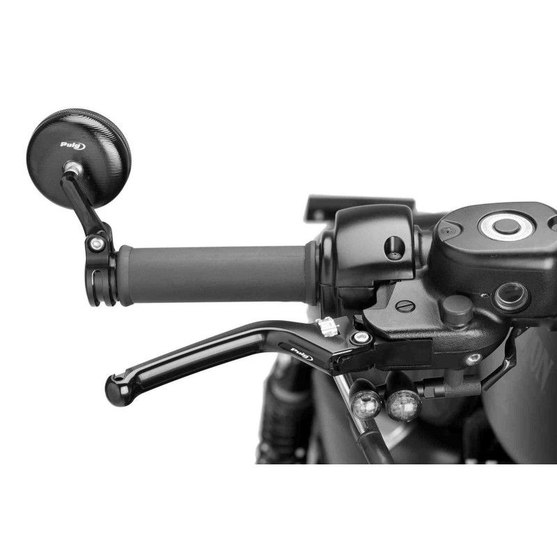 Levier de frein fixe Puig, modele Heritage Indian Scout 21-25, noir