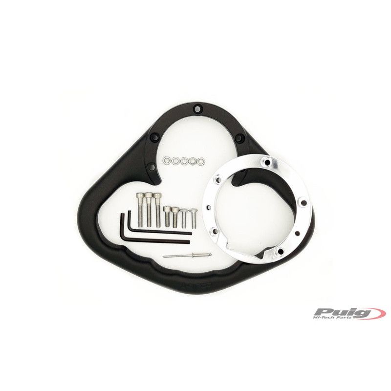 Poignee passager Puig pour Aprilia Tuono V4 Factory 15-16 noire