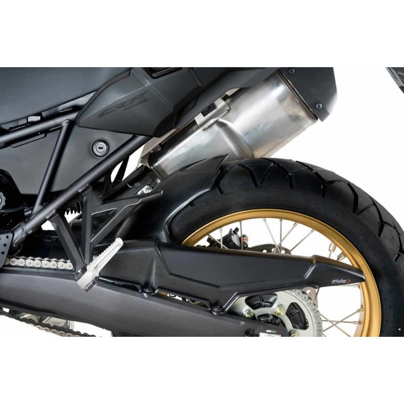 Garde-boue arriere Puig pour Honda CRF1000L Africa Twin 18-19 Noir Mat