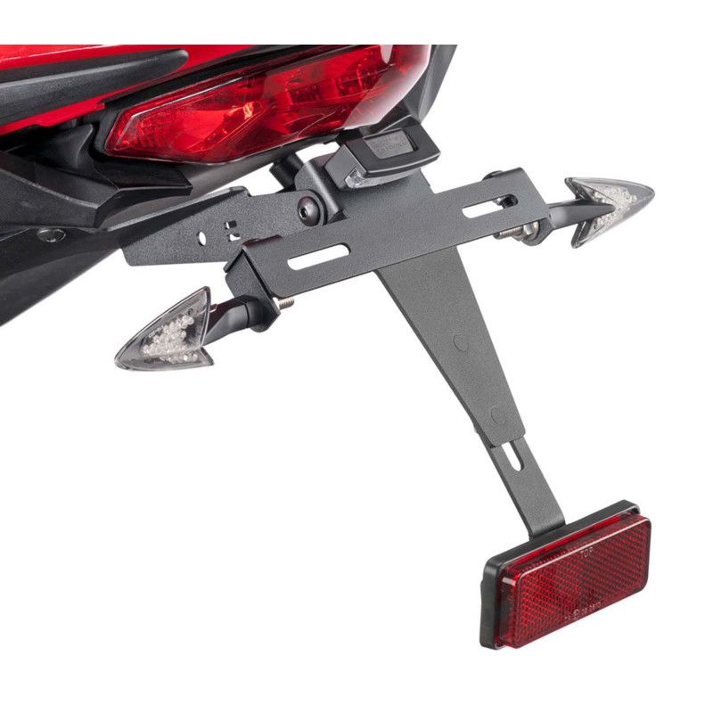 puig portatarga per ducati monster 1200 14-16 nero-offerta
