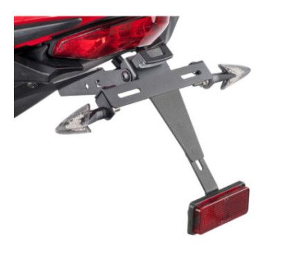 puig portatarga per ducati monster 1200 14-16 nero-offerta