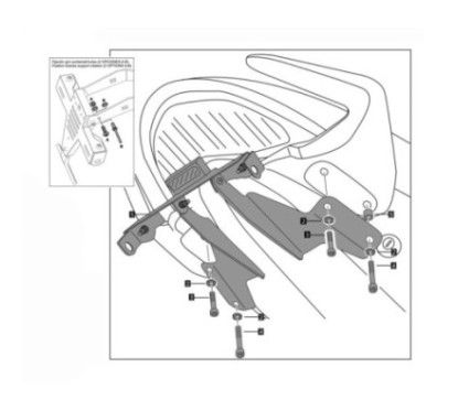 Portamatriculas Puig para Ducati Monster 821 2017 negro - oferta
