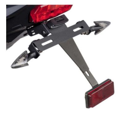 puig portatarga per honda cb650f 17-18 nero-offerta