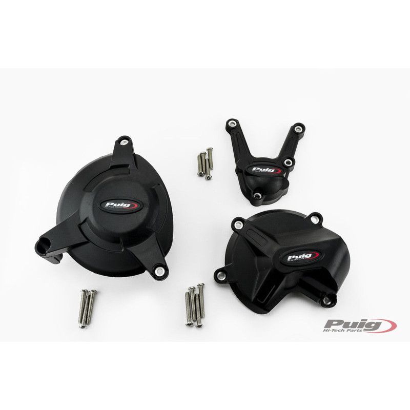 Proteccion de motor Puig para BMW S1000RR 17-18 negra