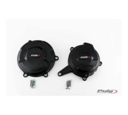 Defensa de motor Puig Track para Ducati Panigale V4 R 2022 Championship Negro