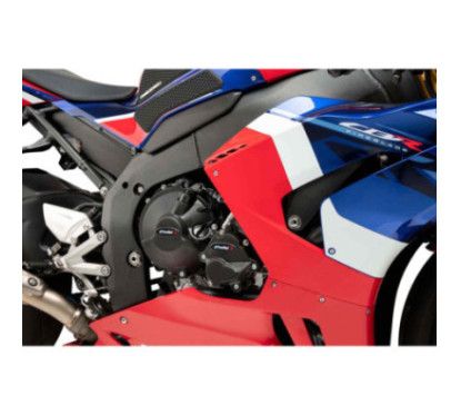 Puig Track Engine Cover Guard for Honda CBR1000RR-R Fireblade SP 2022-23 Championship Black