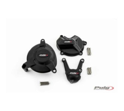 Proteccion de motor de pista Puig para BMW S1000RR 12-14 negra