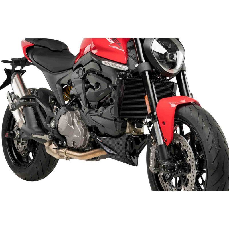 Puntera Puig Ducati Monster 937 24-25 simil carbono