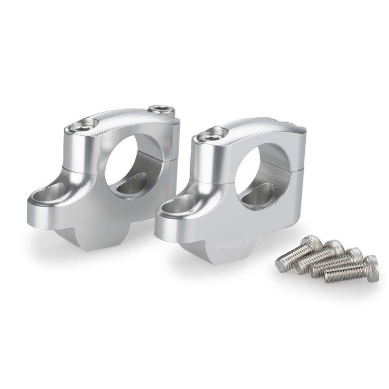 puig risers pullback per manubri bmw r1200gs adventure 10-13 silver-21801p