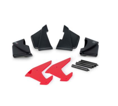 puig side spoiler downforce naked kawasaki z h2 21-25 red