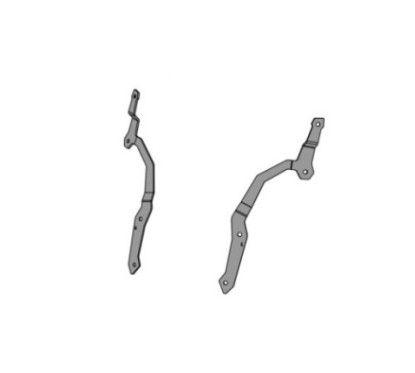Puig windshield support brackets for Honda CRF1000L Africa Twin 18-19 black