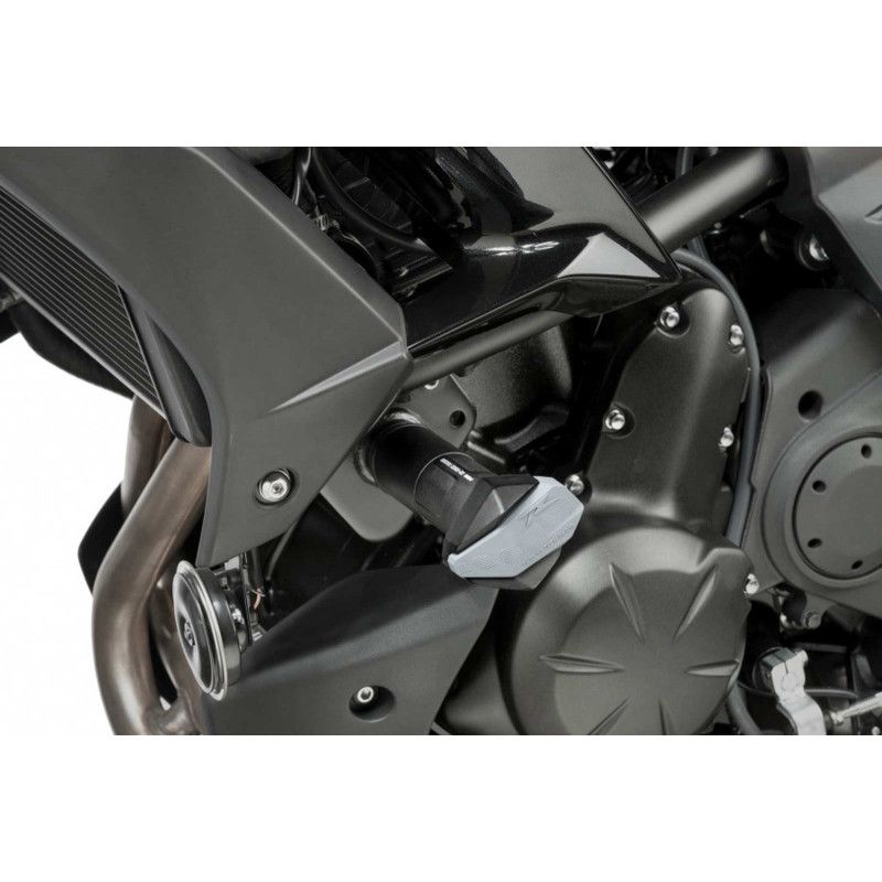puig tamponi paratelaio mod. r19 per kawasaki versys 650 19-20 nero