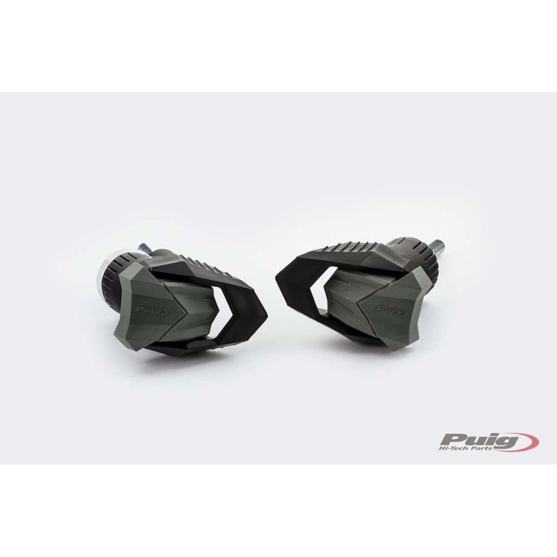 Puig-Rahmenschieber Mod. R19 fur Kawasaki ZX-10RR 19-20 schwarz