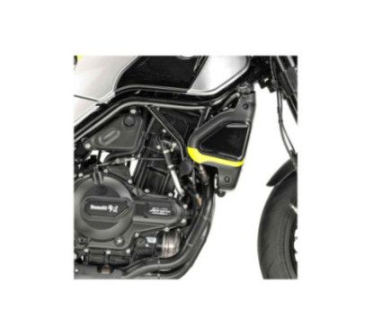 Puig capuchons de cadre Benelli Leoncino 500 21-25 noir