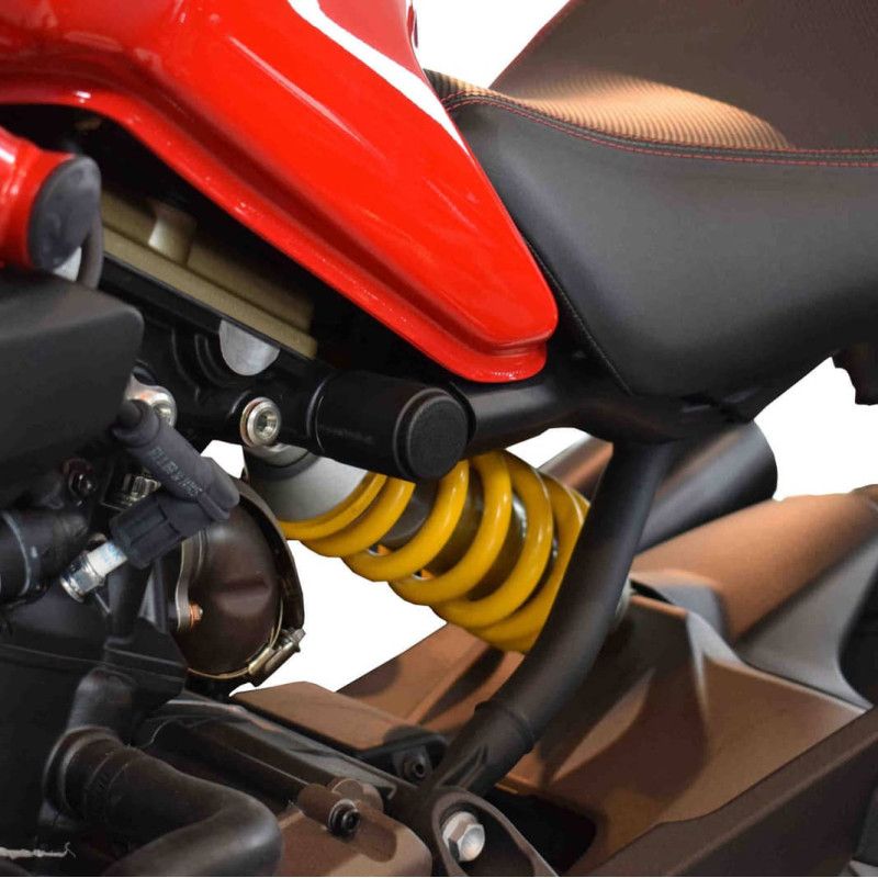 Embellecedores de chasis Puig para Ducati Monster 1200 14-16 negros