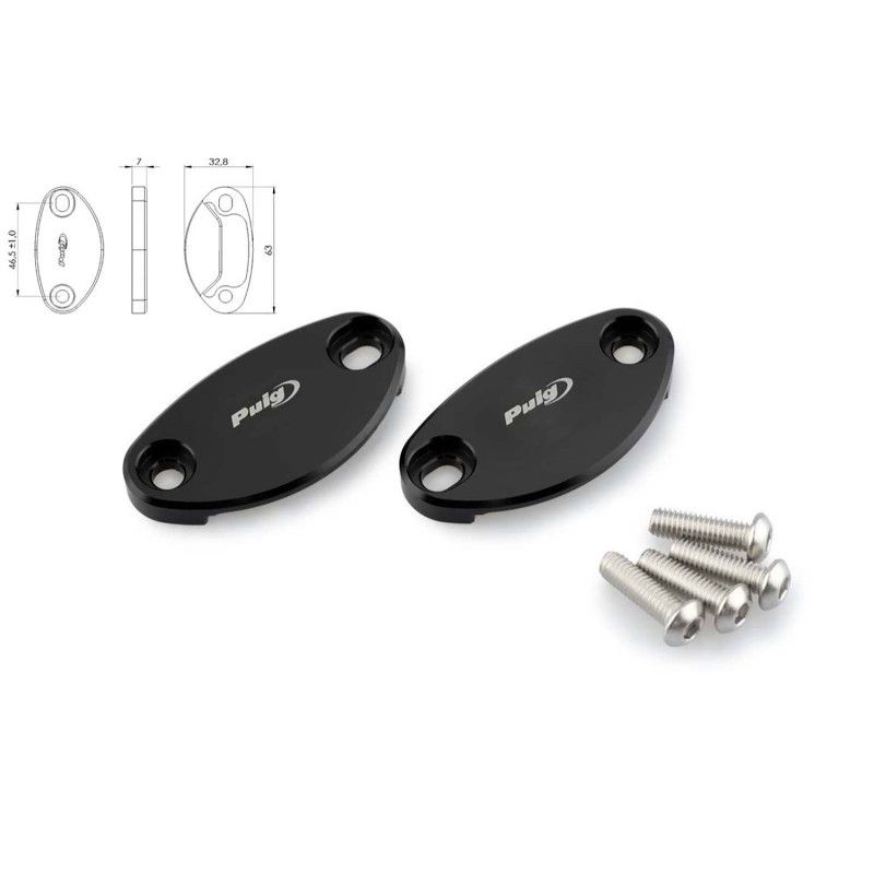 Cache-retroviseur Puig pour Kawasaki ZX-10R 2019 noir