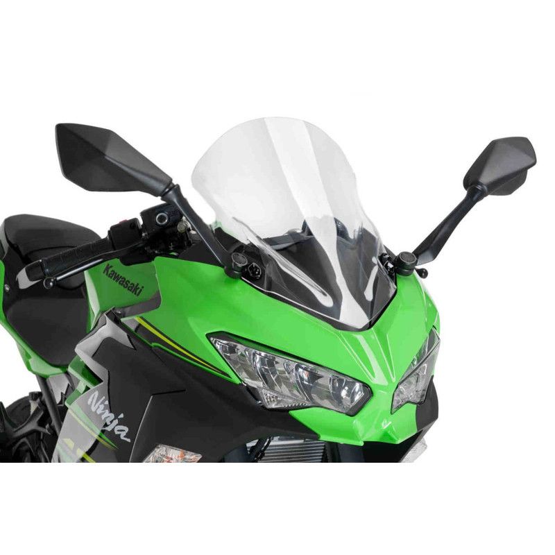 racingbike hp racing screen for kawasaki ninja 400 23-24 transparent