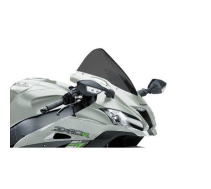 racingbike hp racing screen for kawasaki zx-10rr 19-20 dark smoke