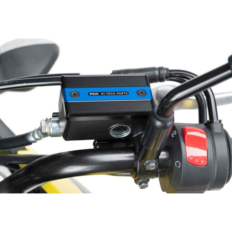 PUIG TAPPO SERBATOIO FLUIDO FRENO PER SUZUKI DL1000XT V-STROM ANNO 17'-19' COLORE BLU