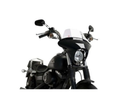 PUIG CUPOLINO BATWING SML TOURING PER HARLEY DAVIDSON DYNA STREET BOB FXDB/I ANNO 06-17 COLORE TRASPARENTE