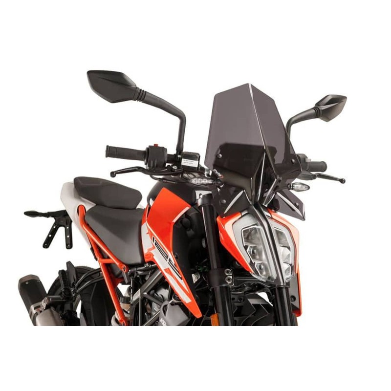 PANTALLA PUIG NAKED NG SPORT KTM 125 DUKE 17-23 HUMO OSCURO