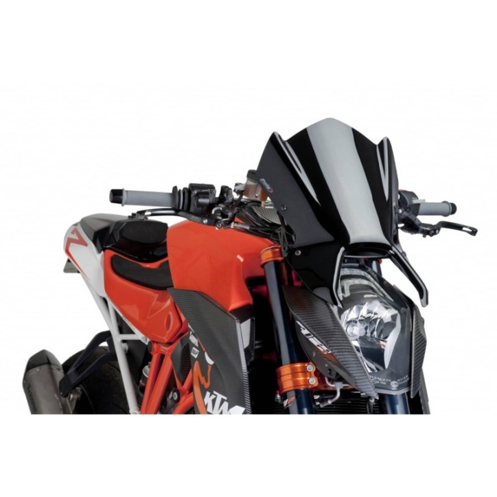 PUIG CUPOLINO NAKED N.G. SPORT KTM 1290 SUPERDUKE R 14-16 NERO