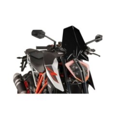 Bulle sport Puig Naked NG pour KTM 1290 Superduke R 17-18 noire