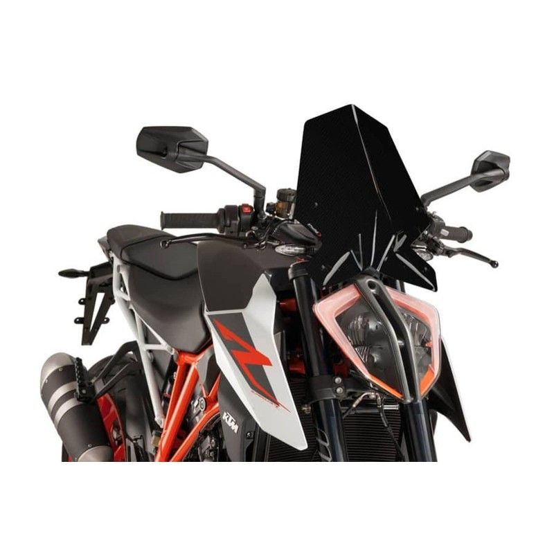 Cupula deportiva Puig Naked NG para KTM 1290 Superduke R 17-19 negra