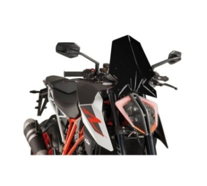 PUIG PARE - BRISE NAKED N.G. SPORT KTM 1290 SUPERDUKE R 17-19 NOIR