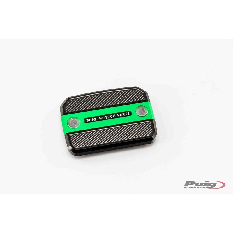 PUIG BRAKE FLUID TANK CAP DUCATI HYPERMOTARD 821/SP 13-15 GREEN