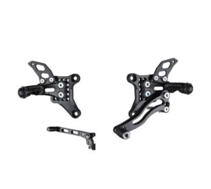 Reposapies fijo de moto de carreras para Ducati 1098 R 08-09 - oferta