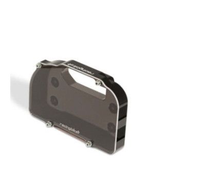 Protector de salpicadero para moto de carreras i2m Chrome Lite-Plus para Kawasaki ZX-10R 2019, color negro