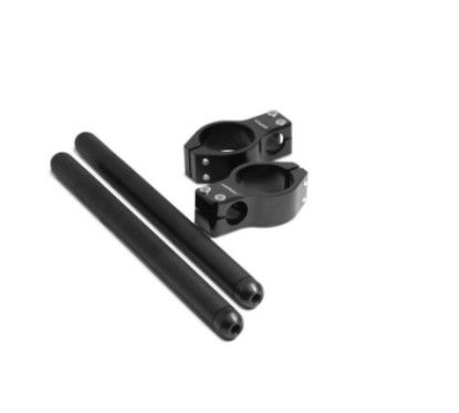 Semimanillares de carreras avanzados para Kawasaki ZX-10R 19-20, color negro
