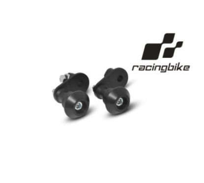 Patins de cadre racingbike, modele Race, Kawasaki Ninja 400 23-24, noirs