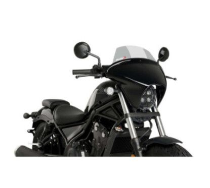 Puig Batwing SML Touring Windschutzscheibe fur Honda CMX500 Rebel 2025 Leicht getont-21064H